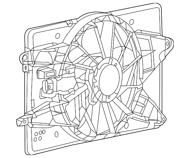 68189127AA Деталь FAN ASSY