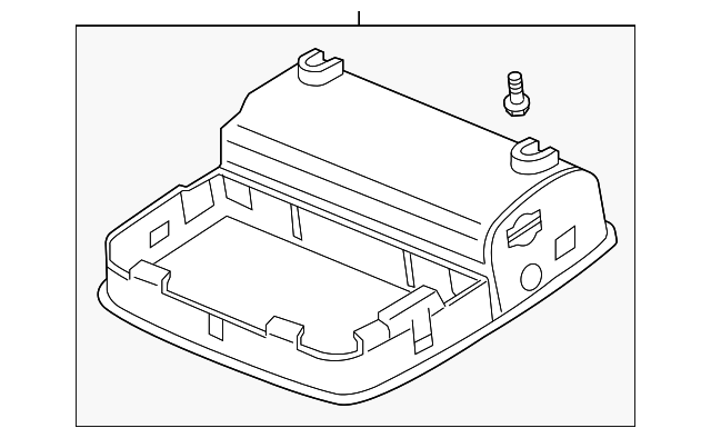 83250-TX4-A01ZD Деталь CONSOLE ASSY., ROOF *NH802L* (LIGHT JEWE