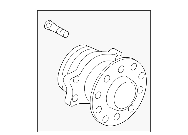 SU003-00791 Деталь HUB ASSY, LEFT