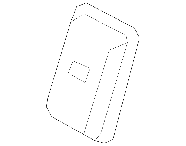 89531-2B400-9V Деталь UPPER COVER, RIGHT