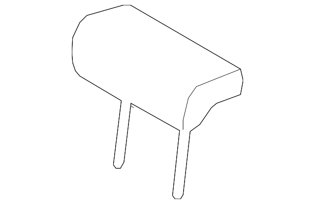 89700-3J500-V9D Деталь HEADREST, RIGHT