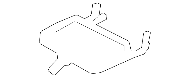 89210-3J500 Деталь CUSHION FRAME, RIGHT