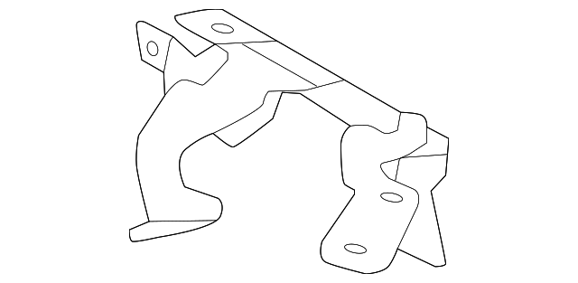 489884GB4A Деталь GEAR UPPER BRACKET, LEFT