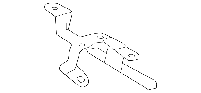 489884GB5A Деталь GEAR UPPER BRACKET, RIGHT