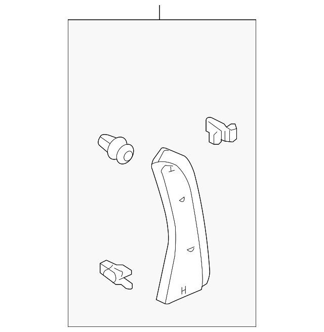 67674-0C030-E0 FRAME TRIM, LEFT