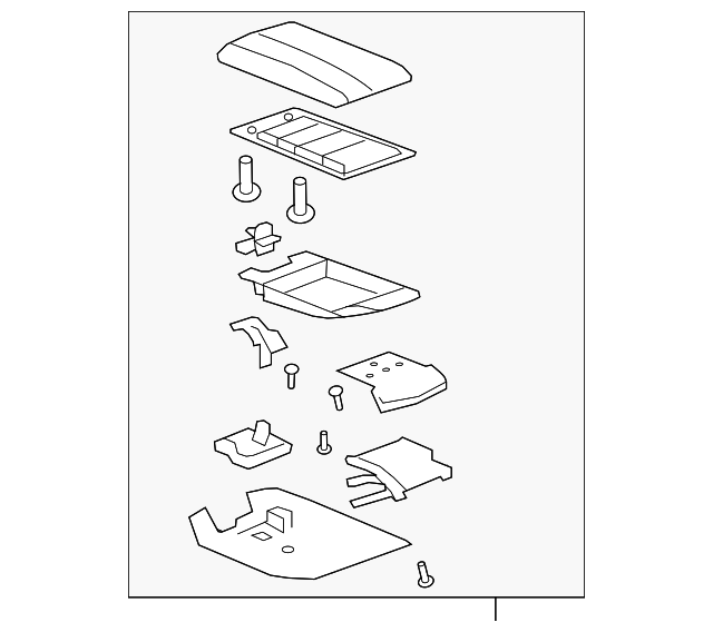 20978815 Деталь ARMREST