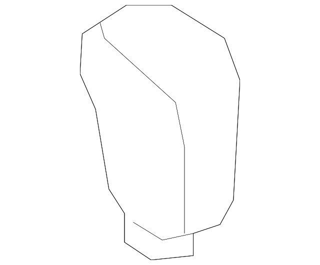 25824055 Деталь SHIFT KNOB