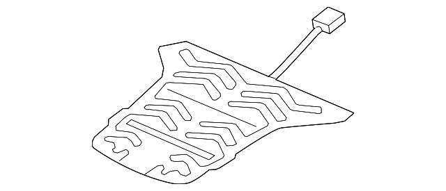 7P6-963-551-T Деталь SEAT CUSHION HTR, LEFT