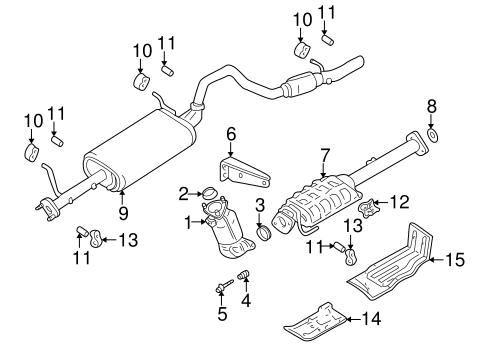 Tracker EXHAUST COMPONENTS 2
