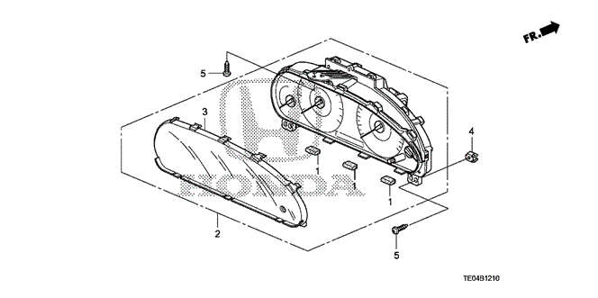 ELECTRICAL / EXHAUST / HEATER / FUEL/METER COMPONENTS (NS) for 2010 Honda ACCORD COUPE #1