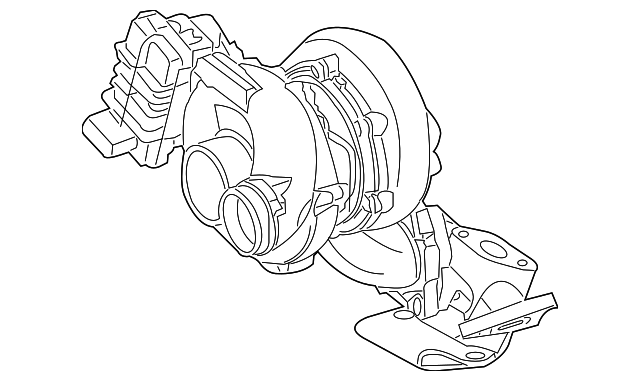 68043064AA Деталь TURBOCHARGER