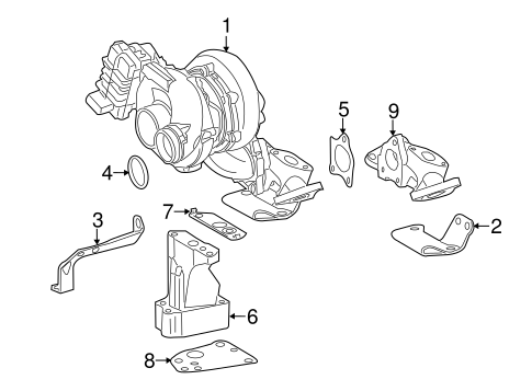Sprinter 2500 TURBOCHARGER & COMPONENTS