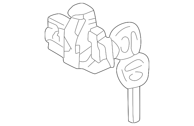 69056-33120 Деталь CYL & KEYS
