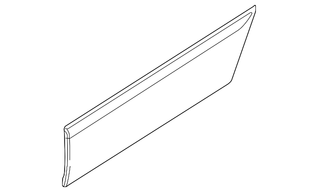 87721-3F500 Деталь BODY SIDE MLDG, LEFT