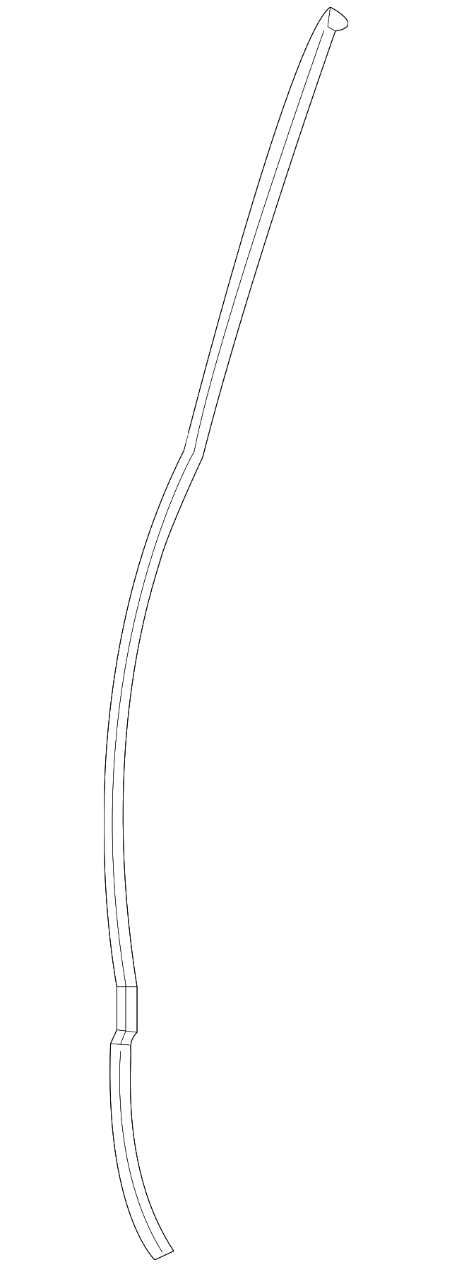 67871-04021 Деталь SURROUND W'STRIP, RIGHT