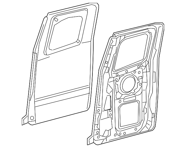 67003-04130 Деталь DOOR SHELL, RIGHT