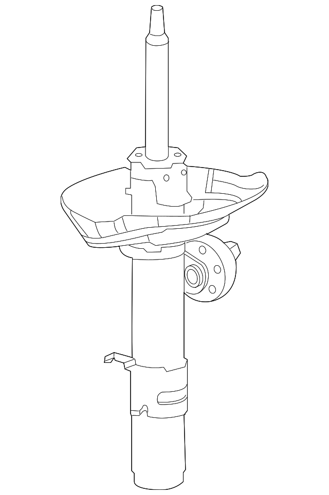 51611-TZ4-A02 Деталь SHOCK ABSORBER UNIT, R. FR.