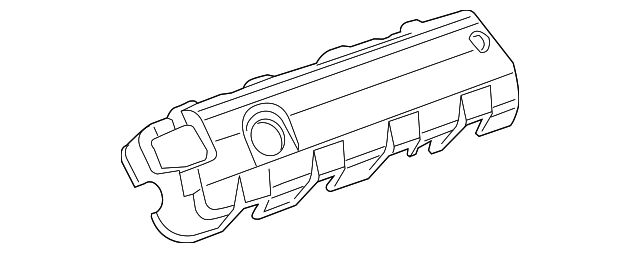 12641068 UPPER INSULATOR, LEFT