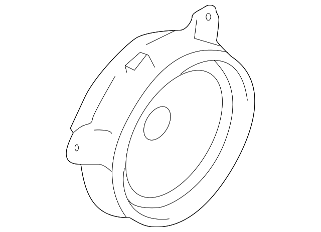 SU003-02646 Деталь DOOR SPEAKER, RIGHT