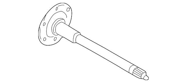26058832 Деталь INNER SHAFT, RIGHT