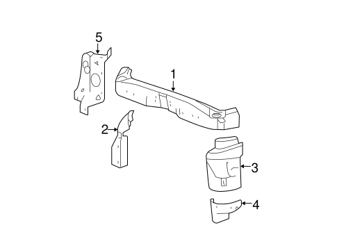 HHR RADIATOR SUPPORT