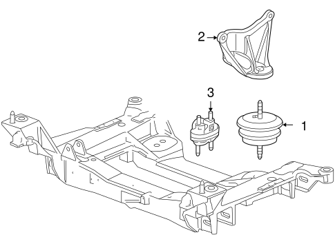 XLR ENGINE & TRANS MOUNTING