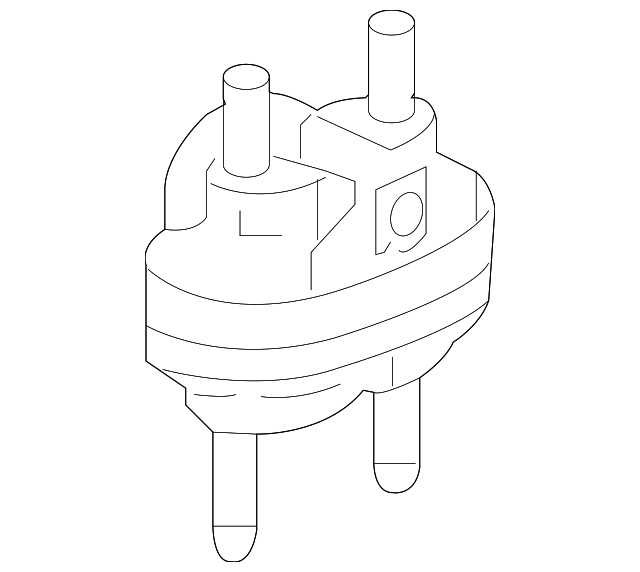 10352421 Деталь TRANS MOUNT, LEFT