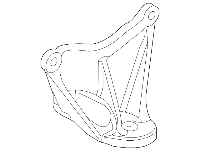 10438291 Деталь MOUNT BRACKET, RIGHT