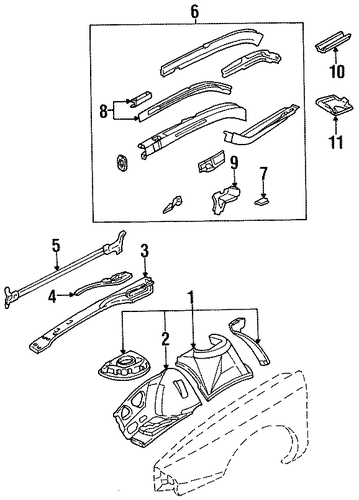 LeSabre INNER COMPONENTS 2
