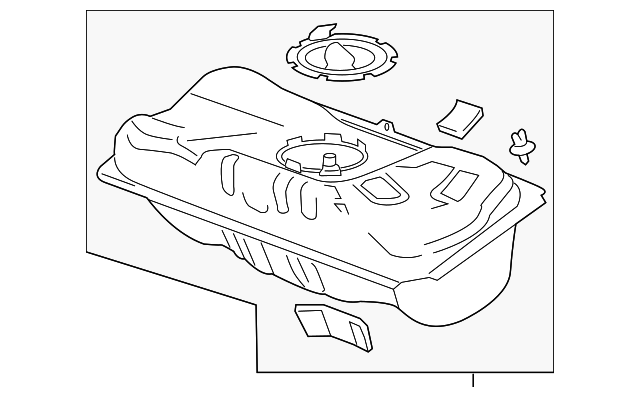23351005 Деталь FUEL TANK