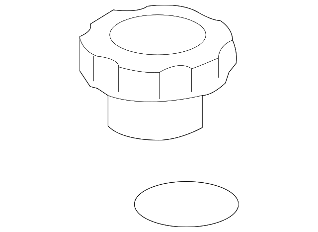 12587599 Деталь FILLER CAP