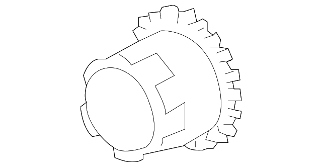 12581278 Деталь CRNKSHFT GEAR