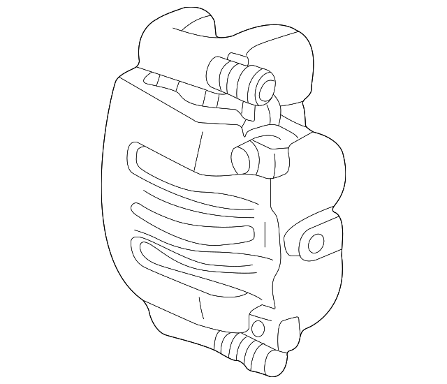 1L5Z2B121AB Деталь CALIPER, LEFT