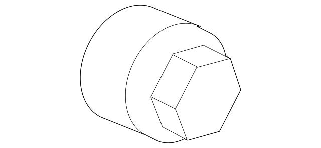 15045768 Деталь WHEEL NUT CAP