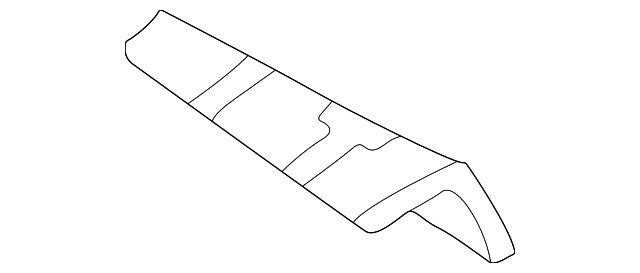 87757-26000 Деталь ROCKER MOLDING BRACKET, LEFT
