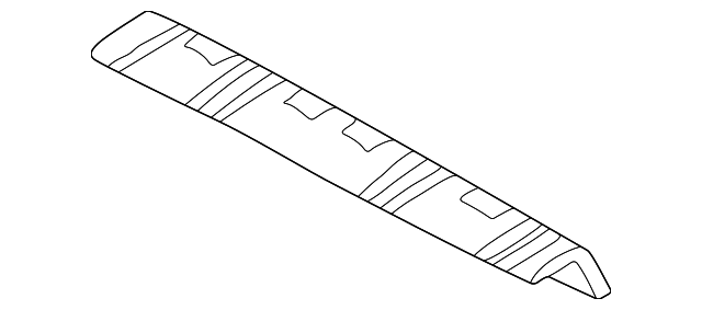 87755-26000 Деталь ROCKER MOLDING BRACKET, LEFT