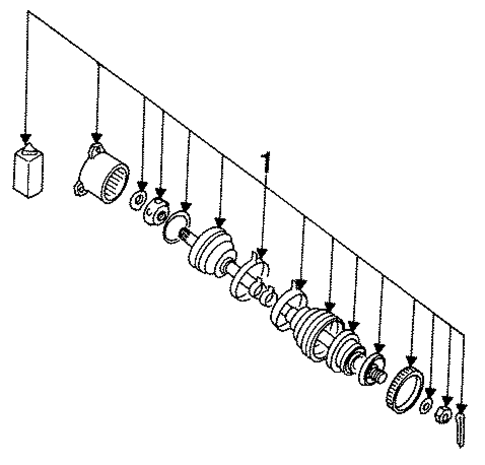 Expo LRV AXLE COMPONENTS 2