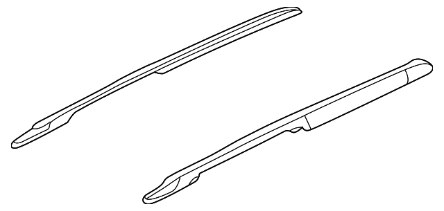 25853983 SIDE RAIL, LEFT