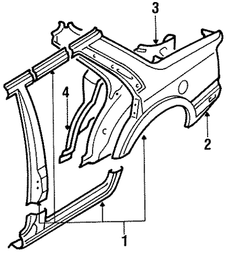 626 QUARTER PANEL
