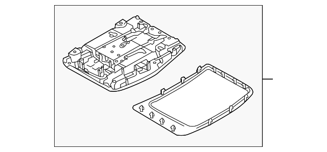 81208-24050-C0 Деталь MAP LAMP ASSY