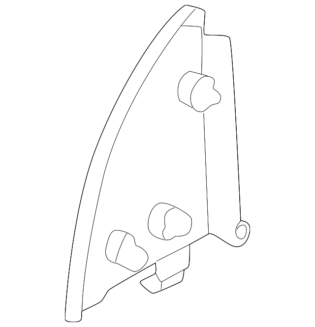 80292-2Y000 Деталь INNER COVER, RIGHT