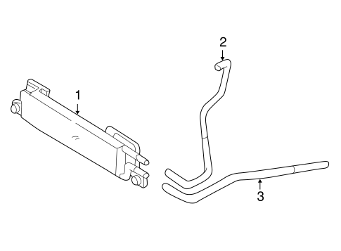 Tribute TRANS OIL COOLER