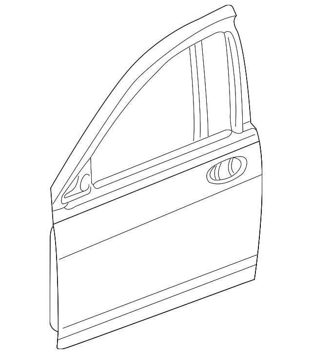 5074154AI Деталь DOOR SHELL, RIGHT