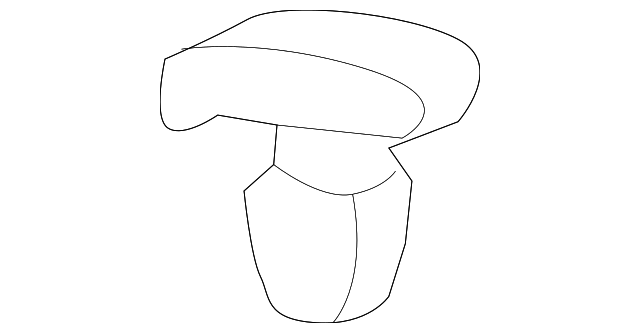 53121-04020 Деталь SEAL TO HOOD CLIP