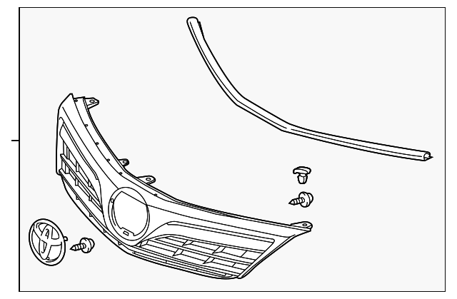 53101-06560 Деталь GRILLE ASSY