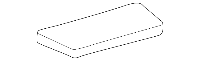4639340099 Деталь SEAT CUSHION PAD, LEFT