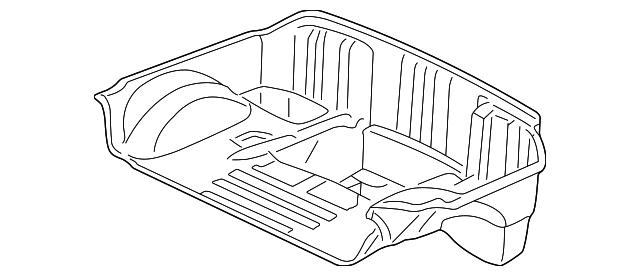 89022391 Деталь REAR FLOOR PAN