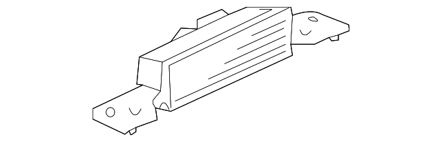 MN123457 Деталь LAMP, RIGHT