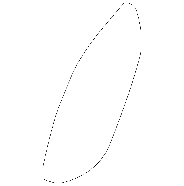 YL8Z7864810CA Деталь SEAT BACK PAD, RIGHT