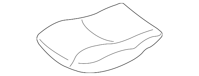 3L8Z7862900CAB Деталь SEAT COVER, RIGHT